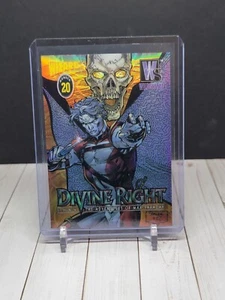 1997 DIVINE RIGHT #20 Jim Lee Chromium Trading Card WIZARD Image Comics Promo - Picture 1 of 2