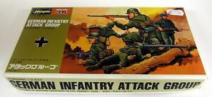 Hasegawa 1/72 - German Infantry Attack Group Soldiers Plastic Model Kit