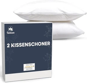 Kissenschoner 40X80 - 2Er Set Wasserdichter Kissenbezug 40 X 80 Mit Reißverschlu - Bild 1 von 6