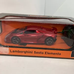 Lamborghini Sesto Elemento - Radiocontrol de radiocontrol 1:24 ¡Braha Nuevo! ¡ROJO! - Imagen 1 de 9