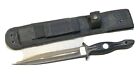 Vintage Large 1980' Al Mar Seki Japan Tactical Shadow||Dagger Knife 14?L Mint