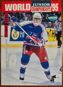 1994-95 Parkhurst Jamie Langenbrunner Rookie Card RC #SE248 Team USA Mint - Picture 1 of 2