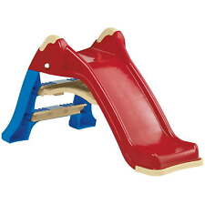 Foldable Red/Blue Kids' Slide for Indoor/Outdoor Fun