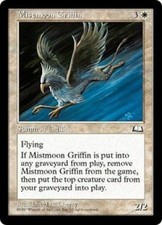 Mistmoon Griffin PL MTG Weatherlight WE Magic 2B3