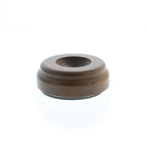 OnFireGuy Rotating Walnut Dimple Display Stand for 4" Spheres - Picture 1 of 2