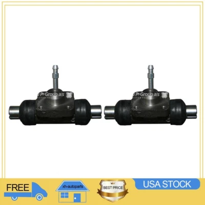 2x Cilindro de rueda de freno de tambor trasero izquierdo derecho Dansk para Porsche 356 1948-1955 XH Foto 1 de 3