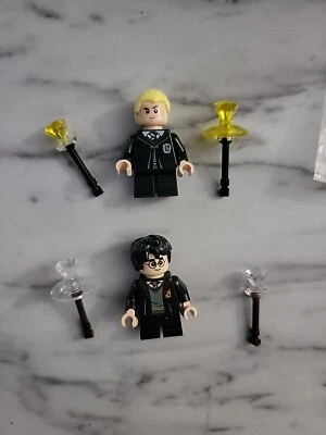 LEGO Harry Potter: Dueling Club 76441 ¡¡Minifigura de Harry Potter y Draco Malfoy!!!  Foto 1 de 4