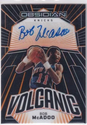 2022-23 NBA Panini Obsidian No. VS-MKN Bob McAdoo Auto 7/35 - Image 1 of 2