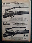 CARABINE BUFFALO SPORT  JUNIOR  FEDERALE chasse  publicit&#233; 1961
