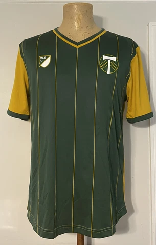 MLS Soccer Portland Timbers Jersey Mens Medium New With Tags Cover