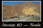 Nevada Interstate 80 West Entrance Of Carlin Tunnels Vintage Postcard H02