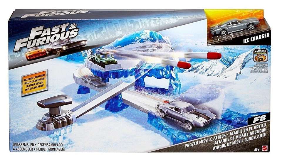 Fast & Furious Frozen Missile Attack Vehicle Cars Childrens Kids Boys Playset - Image 1 of 1