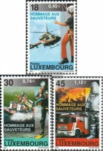 Luxembourg 1532-1534 MNH 2001 Rettungskräfte - Picture 1 of 1
