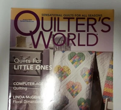 Quilters World August 2005 Magazine - Image 1 of 4