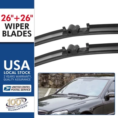 For Mercedes-Benz CL OEM Front Window Wiper Blade Set  CL500 CL550 CL63 CL65 - Image 1 of 4