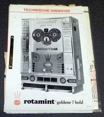 Schaltplan für Rotamint goldene 7 hold - Bild 1 von 3