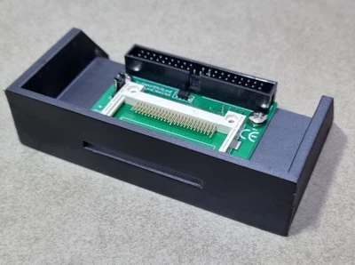 SCHWARZ Front 3,5" Bay IDE2CF Adapter Compact Flash MS-DOS IDE SSD Retro PC  - Bild 1 von 4