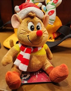 Disney Parks Gus Cinderella Christmas Holiday Magnet Plüsch Schulter Pal NEU 2025 - Bild 1 von 1