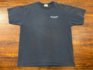 Vintage Becker Surfboards Short Sleeve Dark Blue Faded T Shirt Men’s XL USA - Picture 1 of 8