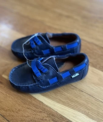 NUEVO Venettini Niños Bebés Niños Zapatos de Cuero Sin Cordones Mocasín 23 EE. UU. 7 Mocasines Foto 1 de 4