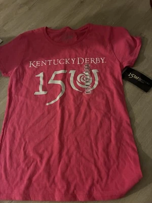 Camisa Kentucky Derby 150 Nueva Con Etiquetas Rosa Foto 1 de 2