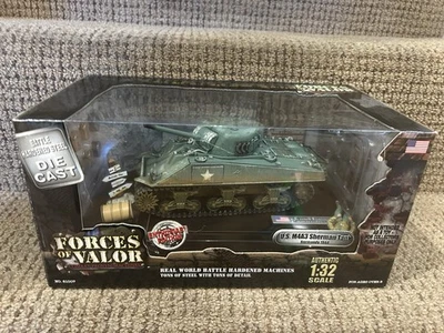 Unimax Forces of Valor 1:32 U.S. M4A3 Sherman Tank, Normandy 1944, No. 81007 - Image 1 of 4