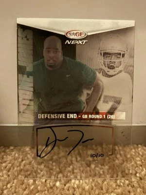 2013 SAGE Next Acetate #41 Datone Jones Auto /10 - Image 1 of 2