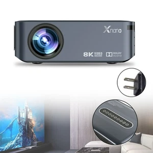 🚀Ultra HD 8K Decoding Project 1080p Android Movie Projector Home Phone Laptops - Picture 1 of 9