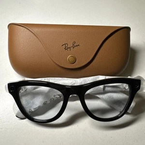 Occhiali da sole Rayban Meta AI RW4010 52 20 150 Skyler Smart nero lucido lenti trasparenti - Foto 1 di 4