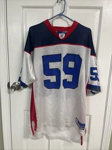 London Fletcher Buffalo Bills Jersey Reebok Equipment NFL Mens Size XL #59 - Picture 1 of 23