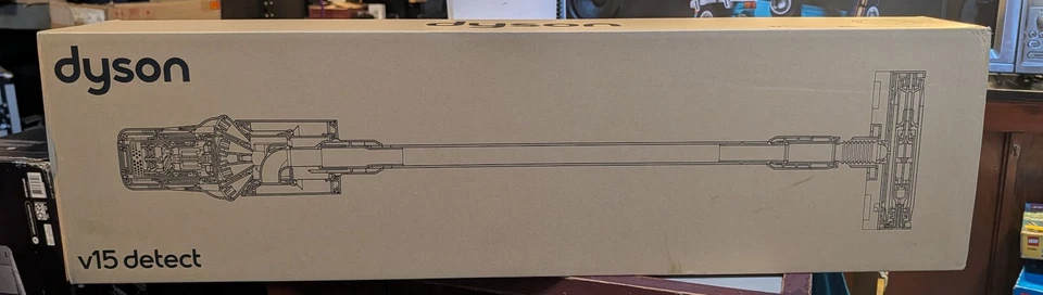 Dyson V15 Detect Absolute Stick Vacuum Cleaner - Gold (447294-01)