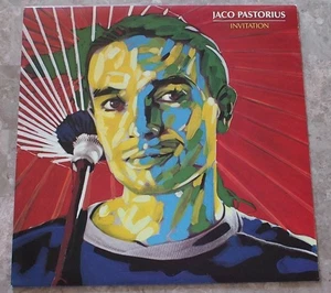Jaco Pastorius Invitation 1983 LP Vinyl NM- Nice Original 1-23876 Brecker Toots - Picture 1 of 4
