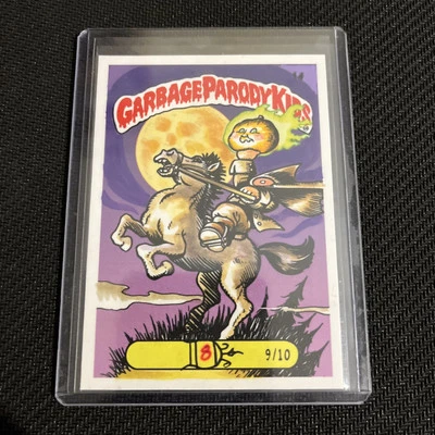 GARBAGE PAIL KIDS PARODY 2010 Luis Diaz Art SKETCH Card, - Image 1 of 4