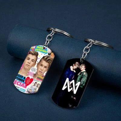 Llavero Marcus and Martinus Regalos para Adolescentes Niños Hombres Mujeres Decoración Foto 1 de 2