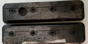 92-96 C4 Corvette Composite Valve Covers LT1 LT4 Damage See Pictures - Picture 1 of 22