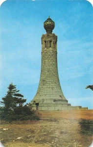 Postcard Mt Greylock Highest Point Massachusetts MA - Picture 1 of 2