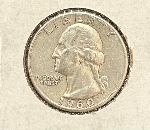 1960 P: Washington Silver Quarter BU. # 13. You Grade it! Cover