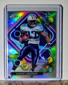 Eddie George 2023 Topps Chrome Cosmic Refractor NFL #299 Card Tennessee Titans - Picture 1 of 2
