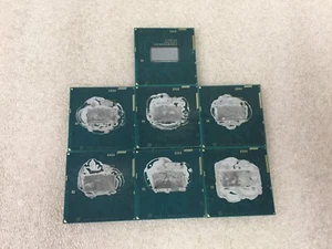 6x Intel Core i5-4310m 2.7GHz SR1L2 & 1x i5-4300m 2.6GHz SR1H9 Processor CPUs - Picture 1 of 4