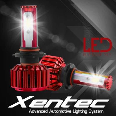 Kit de conversión de faros LED XENTEC H13 9008 60w COB 6000K bombillas blancas Foto 1 de 4