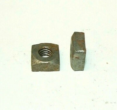 Tuercas cuadradas 5/16"-18 (semiacabadas) - Acabado liso - Lote de 50 piezas. (Rusty) Foto 1 de 4