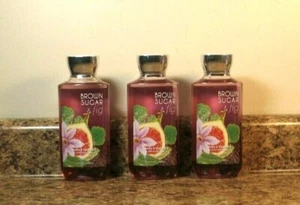 Bath & Body Works Shower Gel Brown Sugar & Fig LOT Of 3 NEW - Picture 1 of 3