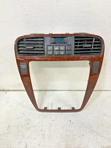 2001-2006 Acura MDX heater A/C HVAC control panel w radio trim bezel ac heat oem - Picture 1 of 6