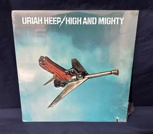 RARE Vintage URIAH HEEP "High And Mighty" prog rock sealed/unopenedSS MINT VINYL - Picture 1 of 9