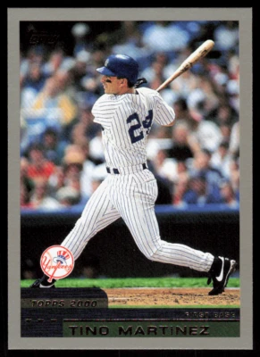 2000 Topps 370 Tino Martinez New York Yankees - Image 1 of 2