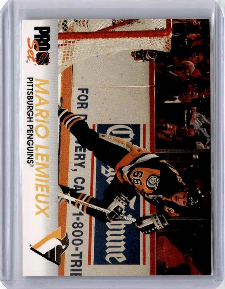 1992-93 Pro Set Mario Lemieux Pittsburgh Penguins #139 - Image 1 of 2
