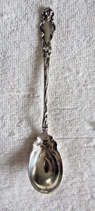 Eton Wallace Sterling Silver Olive Preserve Spoon - Picture 1 of 2