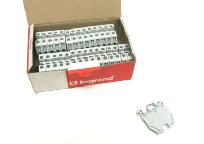 NIB .. Legrand Terminal Blocks (Box of 30)  50A, 600V, 6AWG Cat# 39064 .. GG-56 - Image 1 of 3
