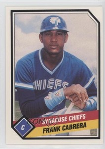 1989 CMC AAA Francisco Cabrera #1989-345 Rookie RC