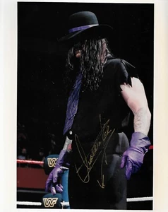 The Undertaker, WF World Wrestling Generation 10x8 Original Autogramm COA 37823 - Bild 1 von 1